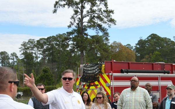 Southeast Georgia leaders get fired up, learn about installation