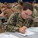 Abraham Lincoln Sailors take advancement exams