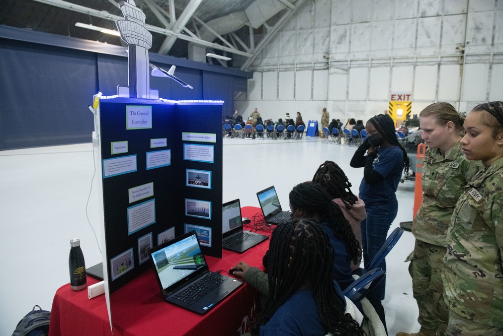 Students experience JBA Aerospace Summit