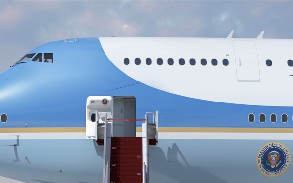 President Selects New Paint Design for Next Air Force One