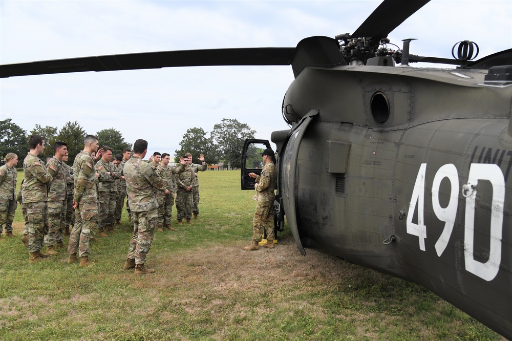 Florida State University ROTC Visit to USAACE