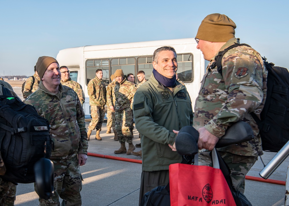 128th Air Refueling Wing Airmen Return From Indo-Pacific Deployment