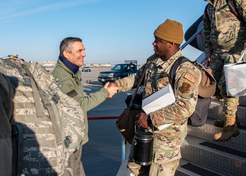 128th Air Refueling Wing Airmen Return From Indo-Pacific Deployment