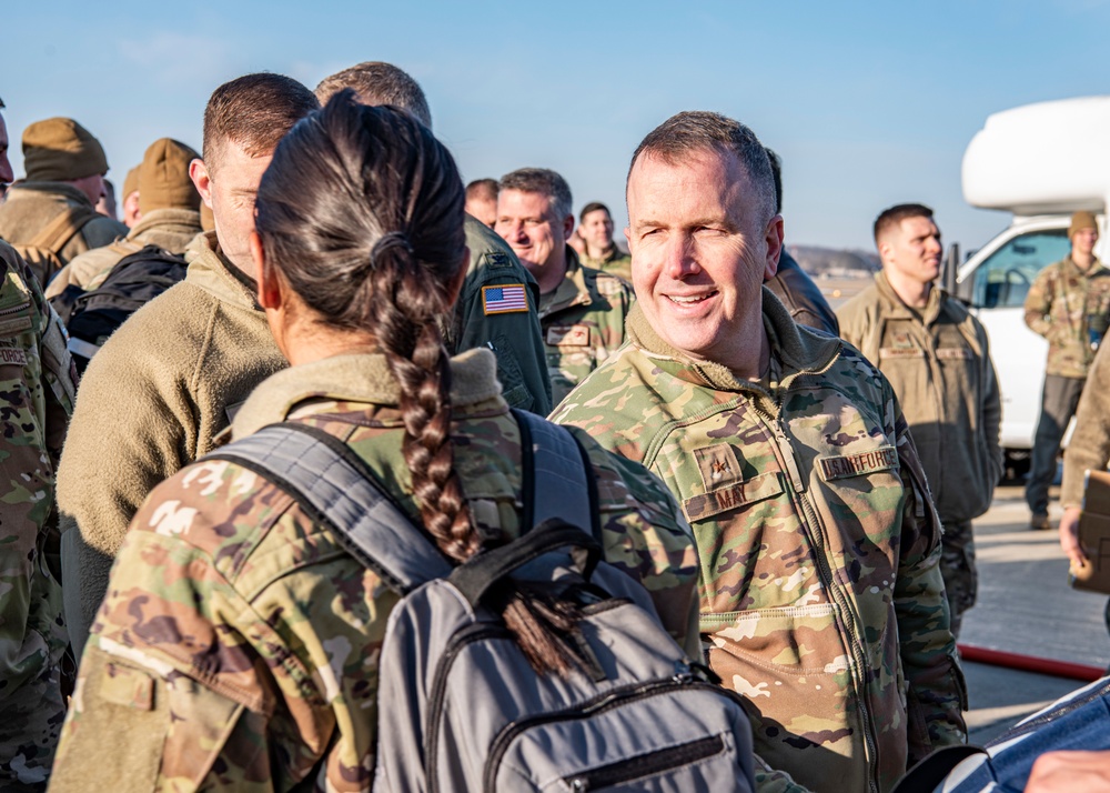 128th Air Refueling Wing Airmen Return From Indo-Pacific Deployment