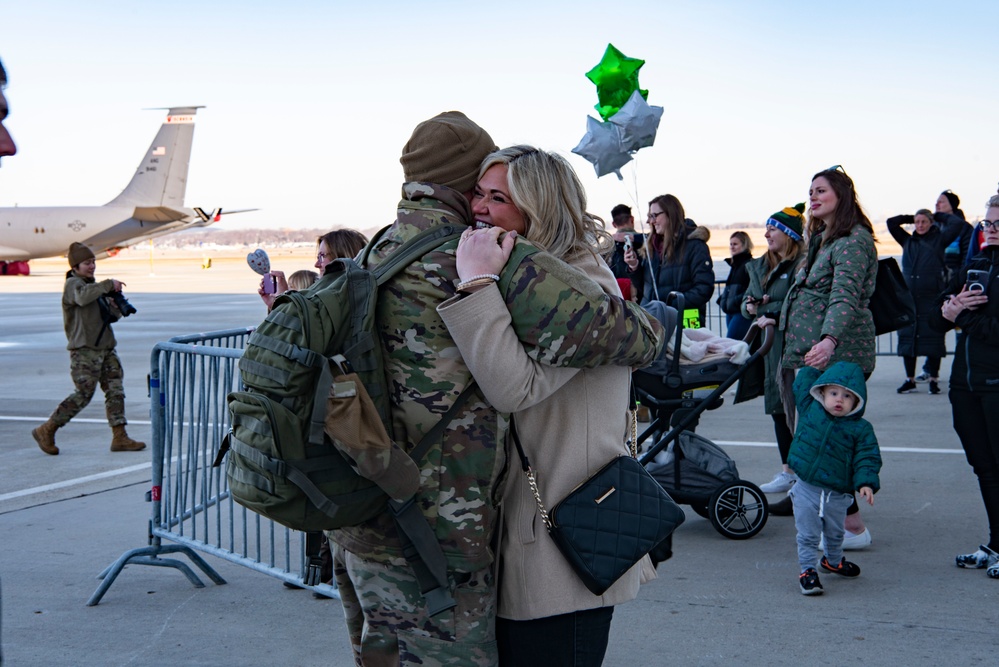 128th Air Refueling Wing Airmen Return From Indo-Pacific Deployment