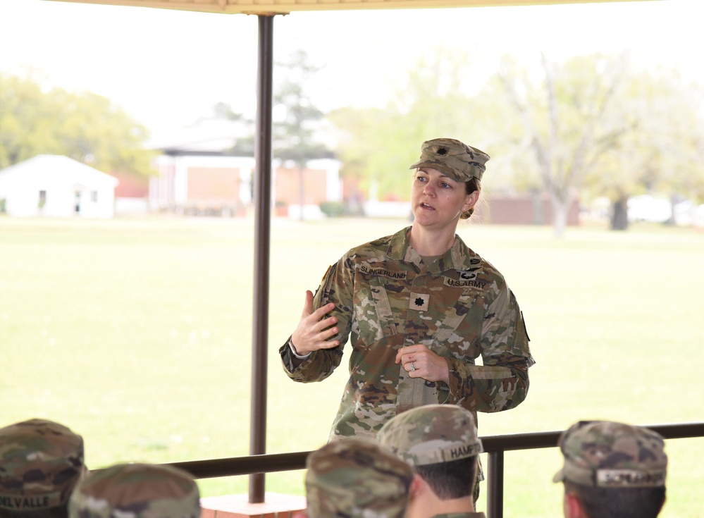 Florida State University ROTC Visit to USAACE