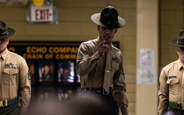 Echo Company Pick Up: Sit up straight, and look at me!