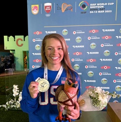 Army Specialist Wins Her First World Cup Silver Medal in Qatar