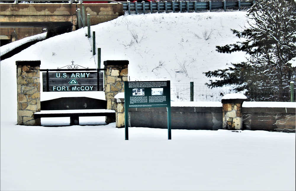 Stone Gates at Fort McCoy
