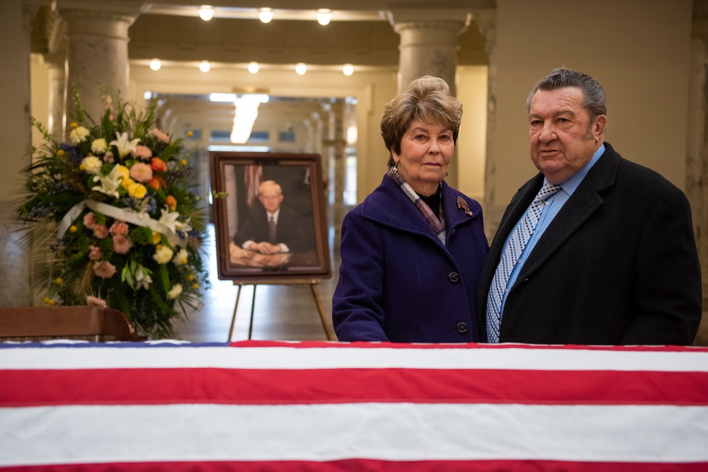 The Idaho National Guard honors the life and legacy of Gov. Phil Batt