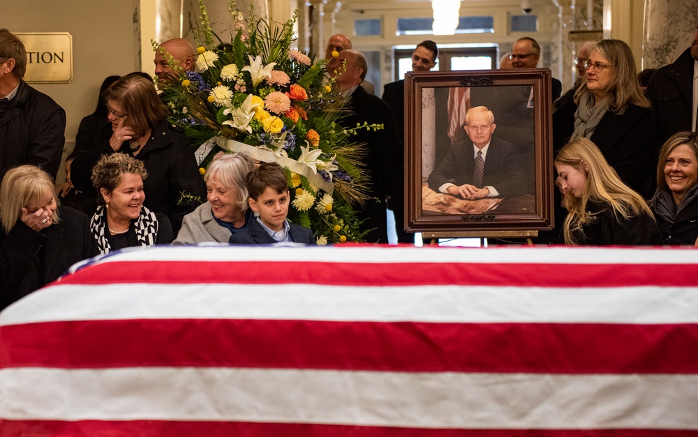 The Idaho National Guard honors the life and legacy of Gov. Phil Batt