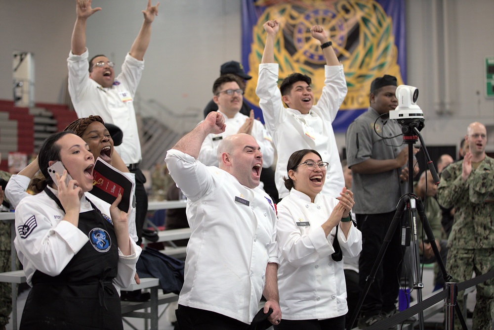 Fort Drum chefs cheer