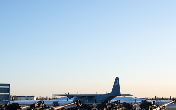 2-377 PFAR prepares howitzers for JPMRC 23-2