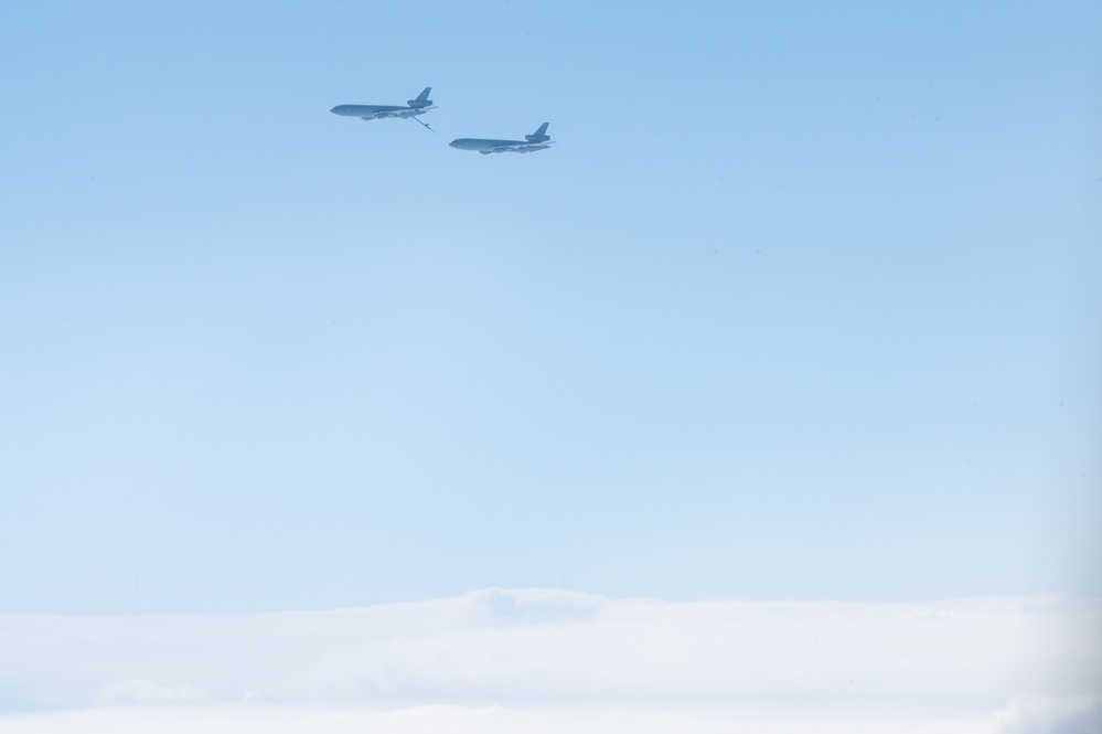 Refueling the KC-10