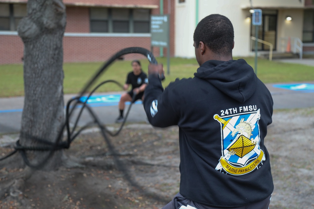 Finance Soldiers host sexual assault prevention fitness event