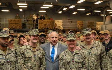 Secretary of the Navy Visits Hampton Roads