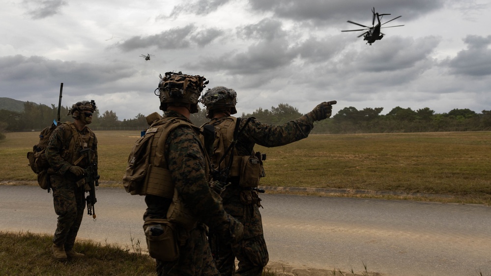 Helo Raid exercise during Iron Fist 23