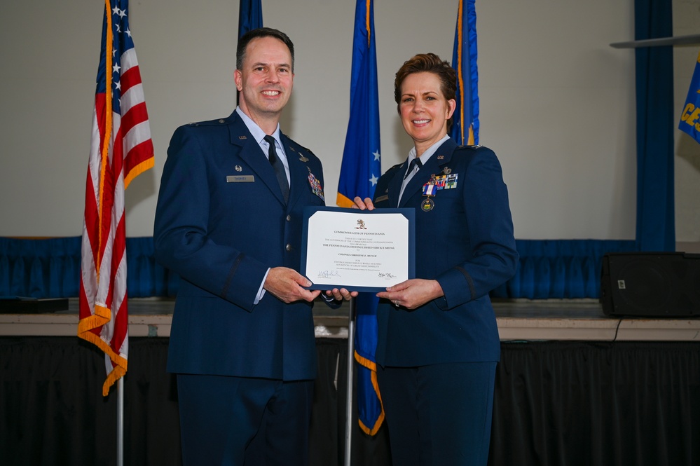 Air National Guard commander retires with nearly 36 years of service