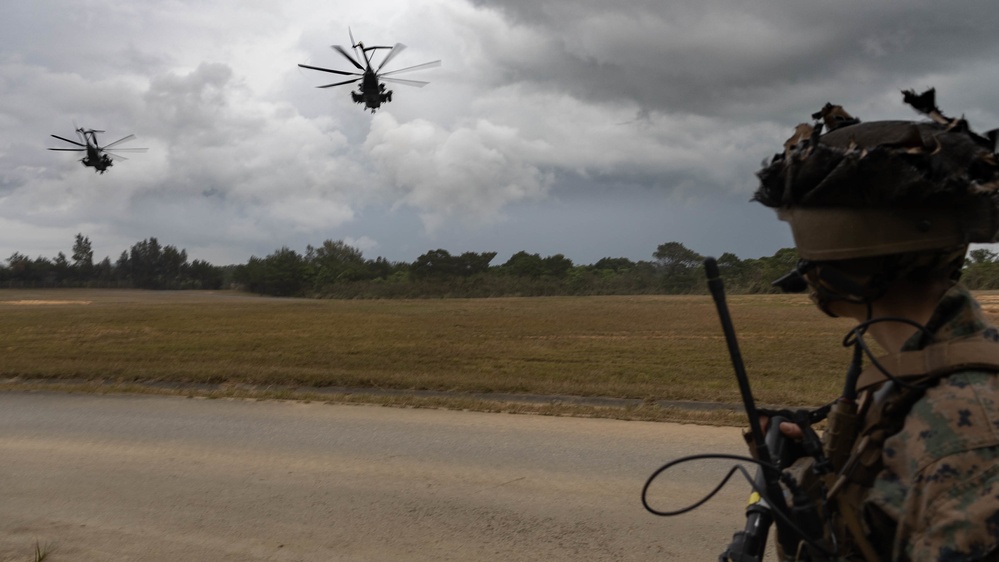 Helo Raid exercise during Iron Fist 23