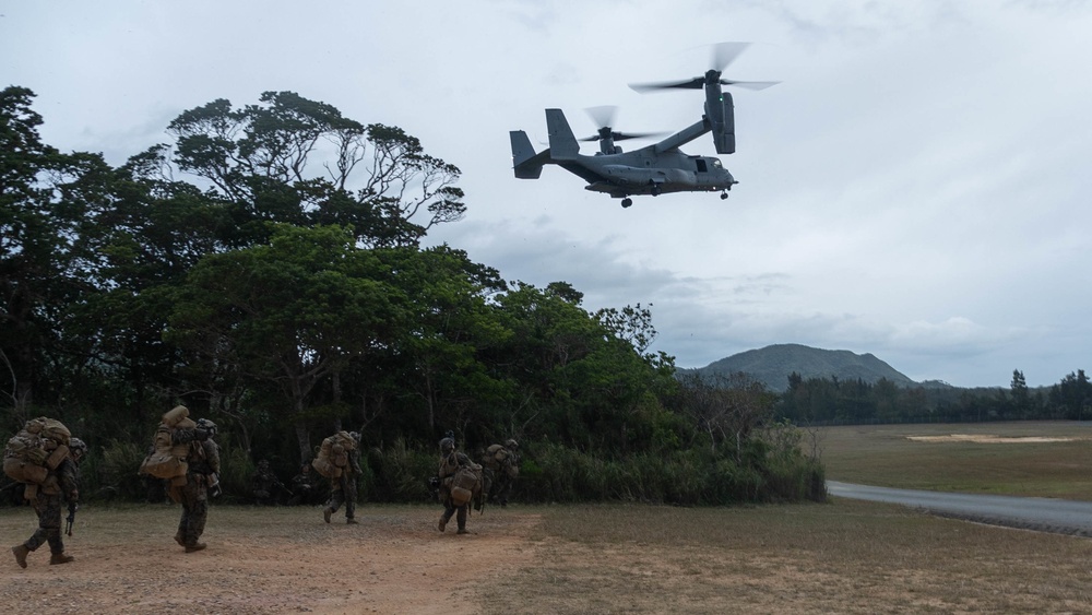 Helo Raid exercise during Iron Fist 23