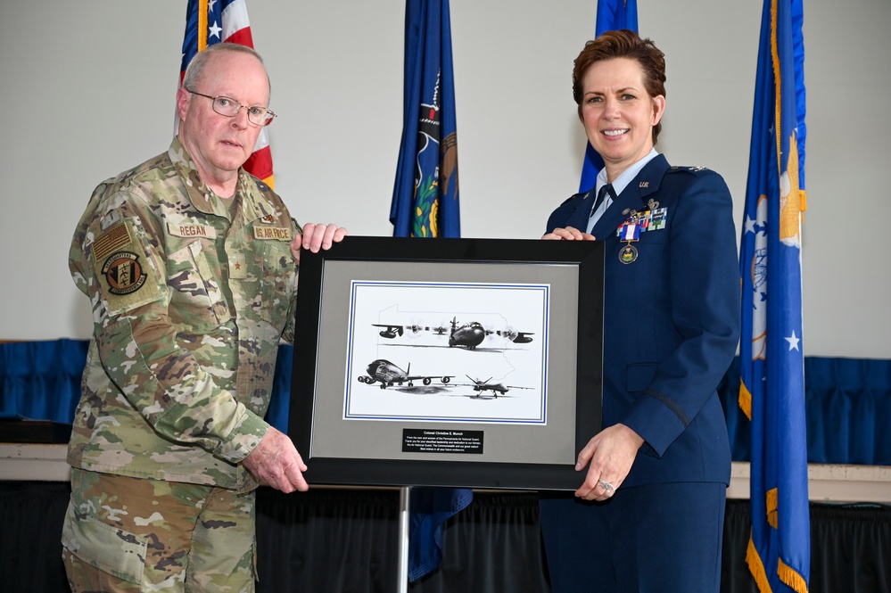 Air National Guard commander retires with nearly 36 years of service