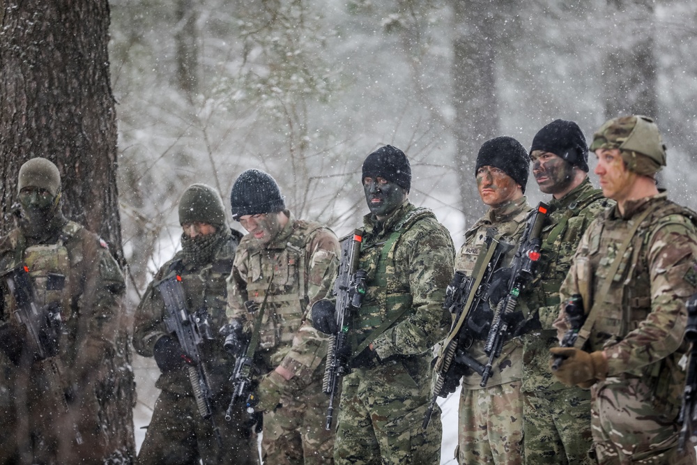 eFP Battle Group Poland Pierces Through the Cold