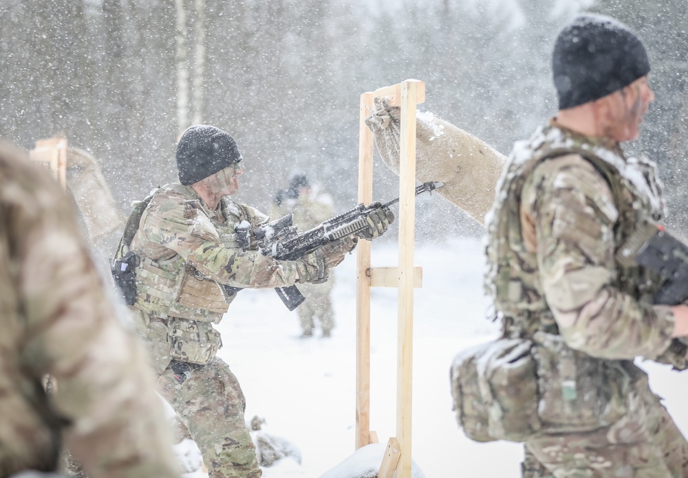 eFP Battle Group Poland Pierces Through the Cold