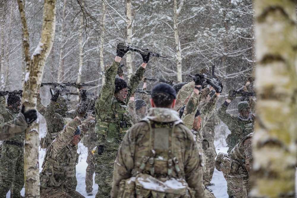 eFP Battle Group Poland Pierces Through the Cold