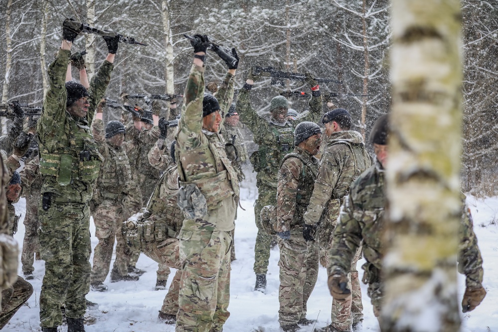 eFP Battle Group Poland Pierces Through the Cold