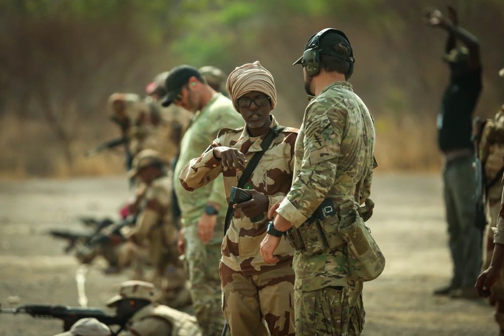 Mauritanian Armed Forces conduct Dynamic Shooting Drills