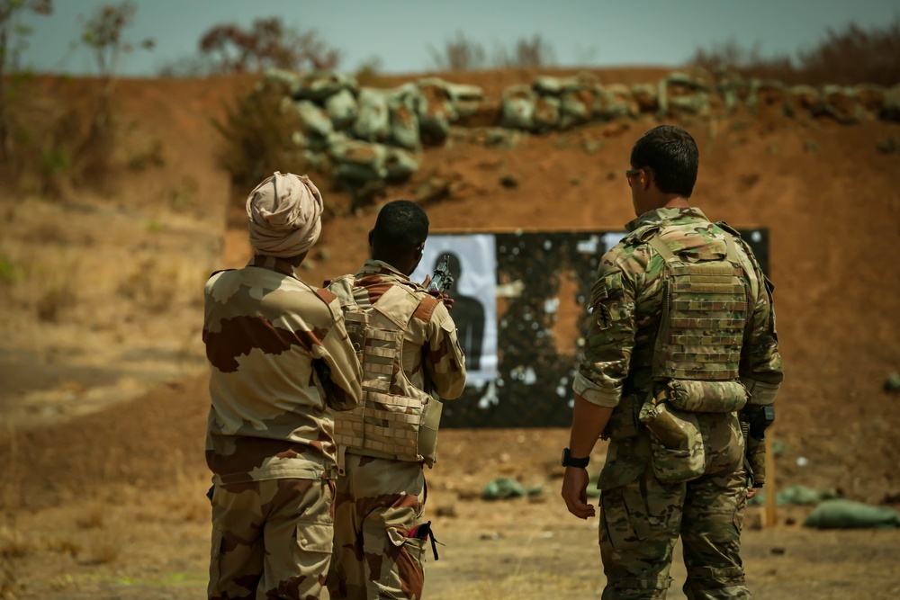 Mauritanian Armed Forces conduct Dynamic Shooting Drills