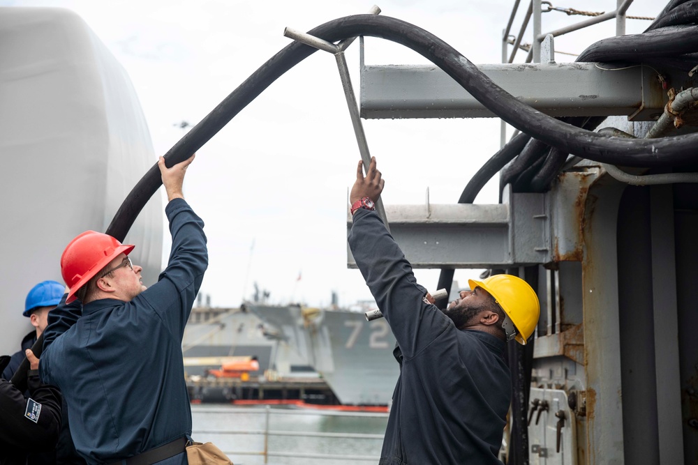 USS Normandy Underway for COMPTUEX