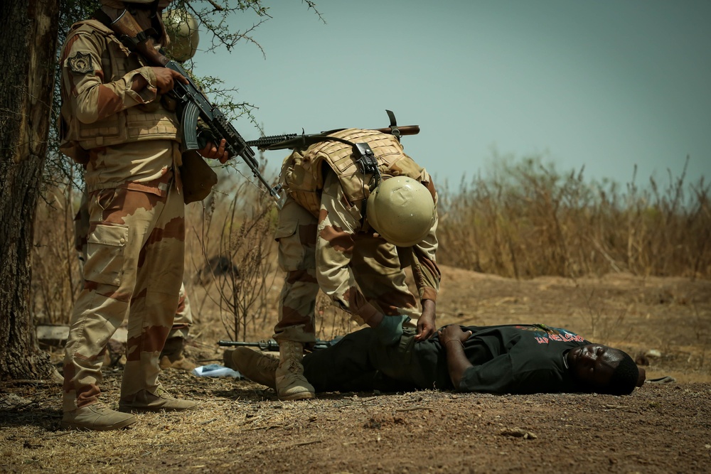 Mauritanian Armed Forces conduct Raid Training