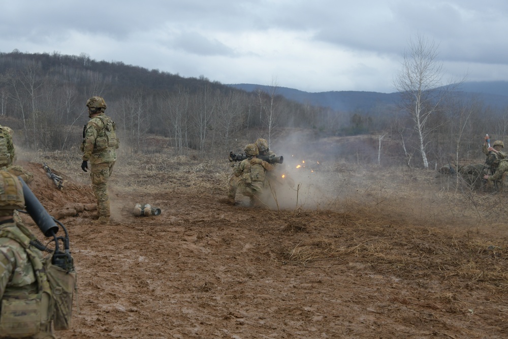 Exercise Bayonet Apex, Slunj 11 March, 2023