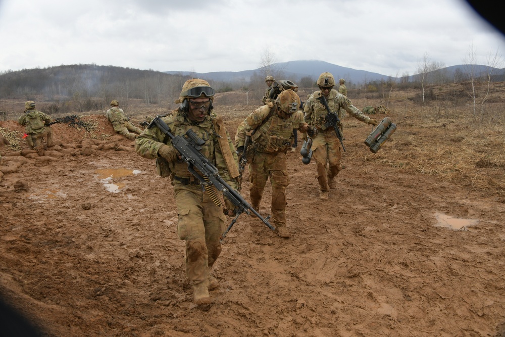 Exercise Bayonet Apex, Slunj 11 March, 2023