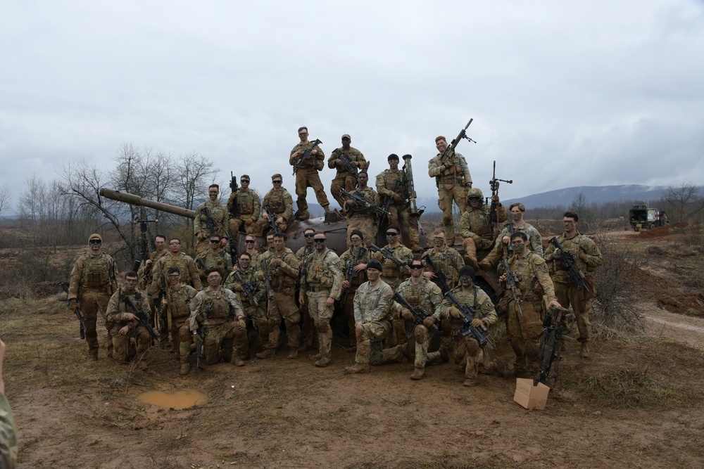 Exercise Bayonet Apex, Slunj 11 March, 2023