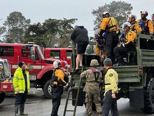 California National Guard supports flood response in Monterey County