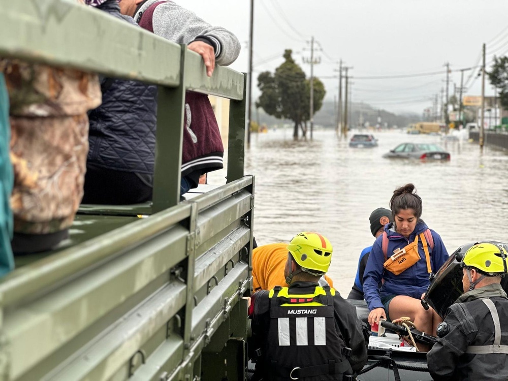 California National Guard supports flood response in Monterey County