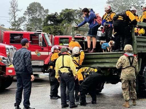 California National Guard supports flood response in Monterey County