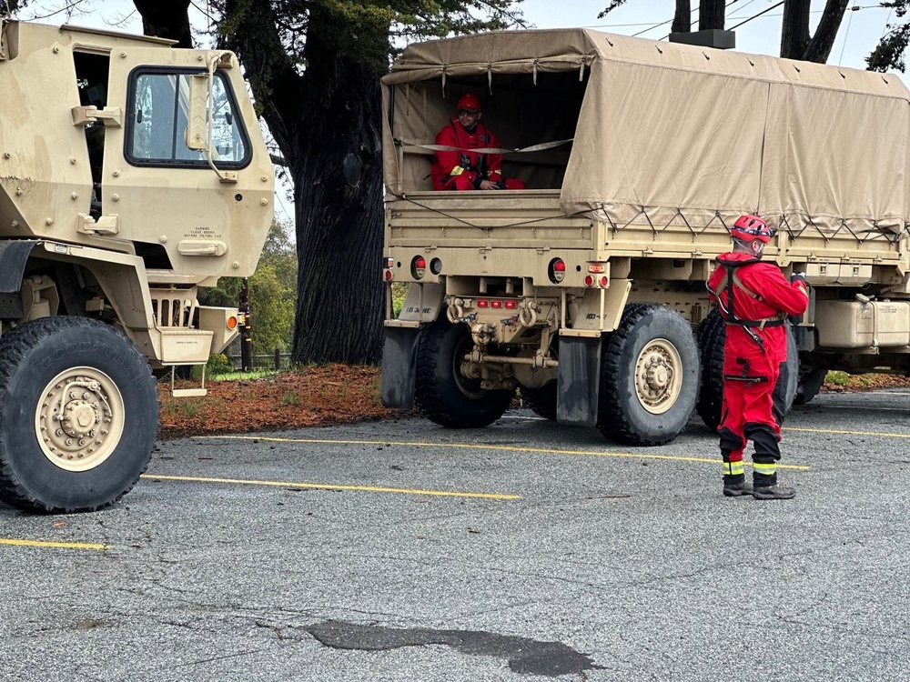 California National Guard supports flood response in Monterey County