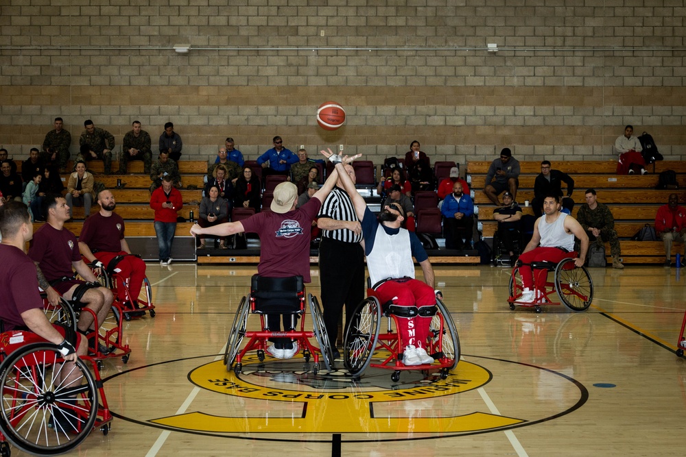 Marine Corps Trials - Wheelchair Basketball Competition