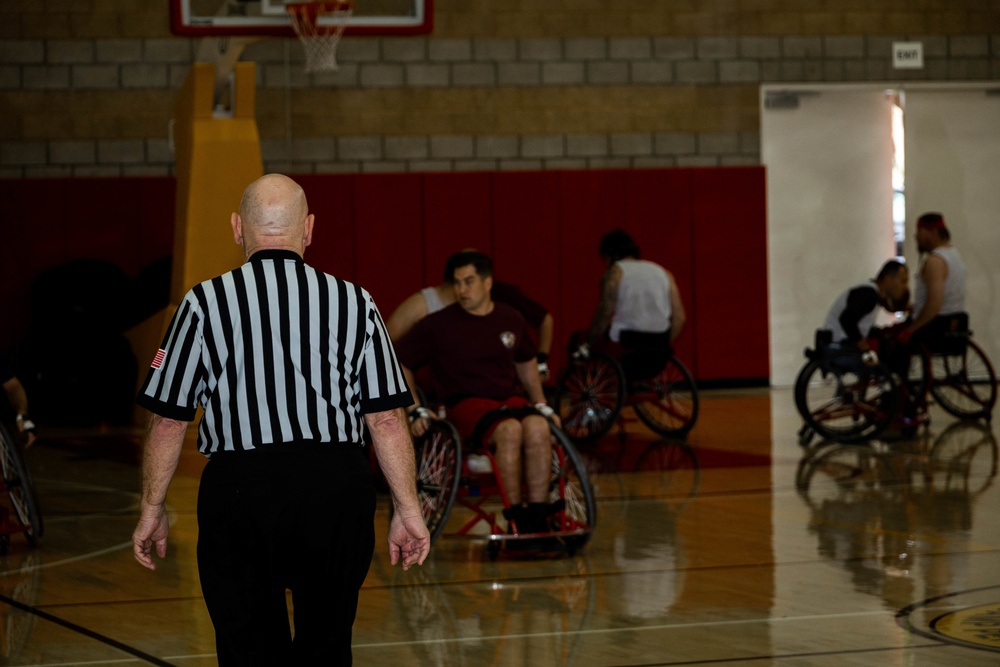 Marine Corps Trials - Wheelchair Basketball Competition