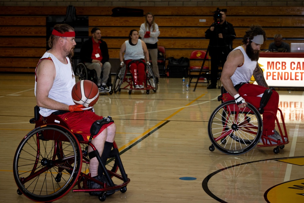 Marine Corps Trials - Wheelchair Basketball Competition