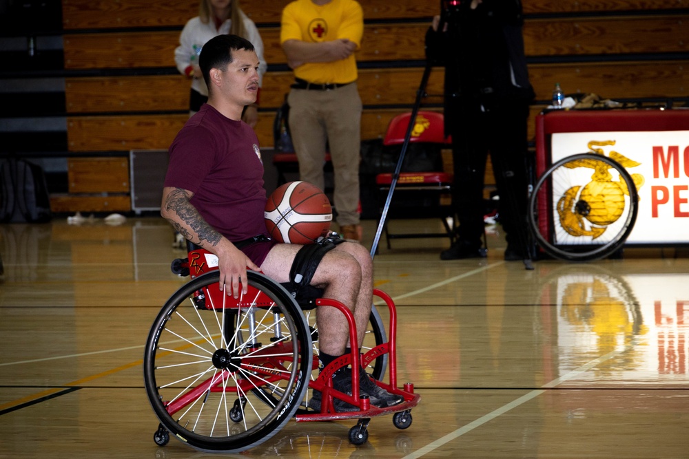 Marine Corps Trials - Wheelchair Basketball Competition