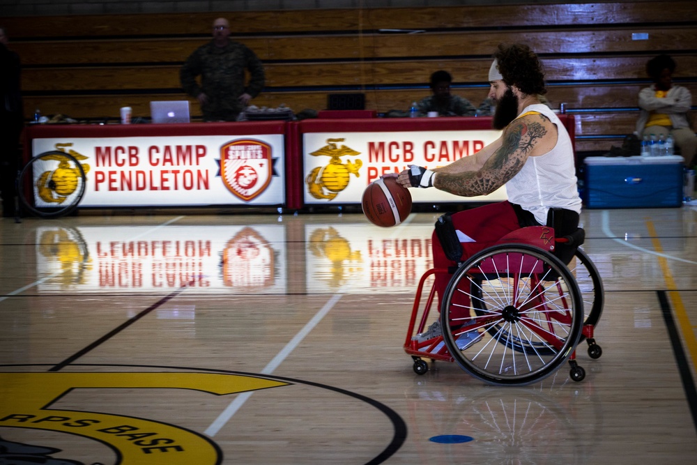 Marine Corps Trials - Wheelchair Basketball Competition