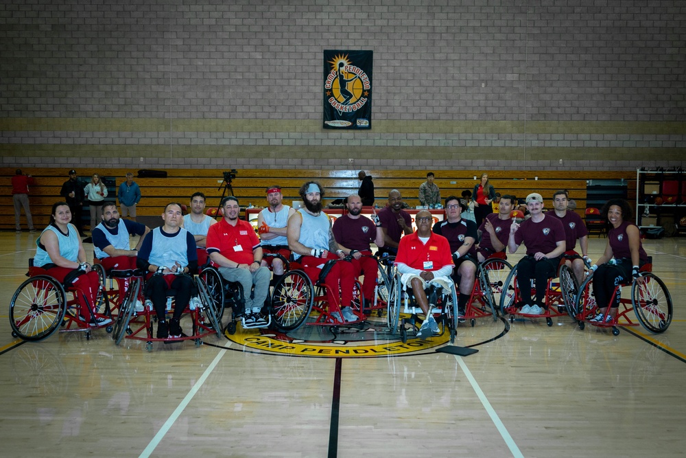 Marine Corps Trials - Wheelchair Basketball Competition