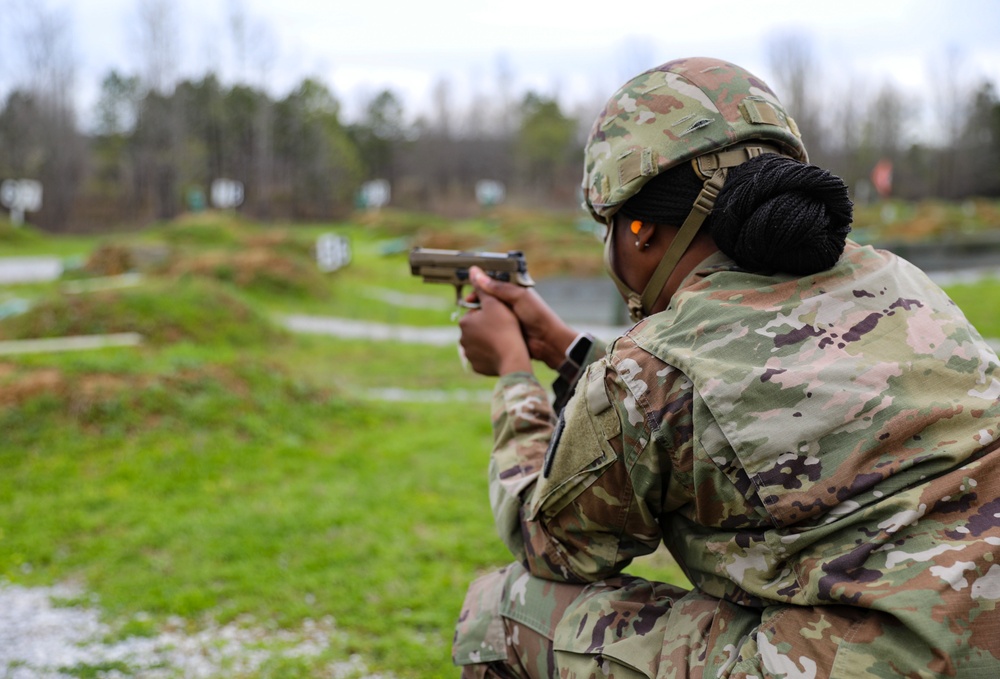 210th Finance Battalion Shooting Range Day