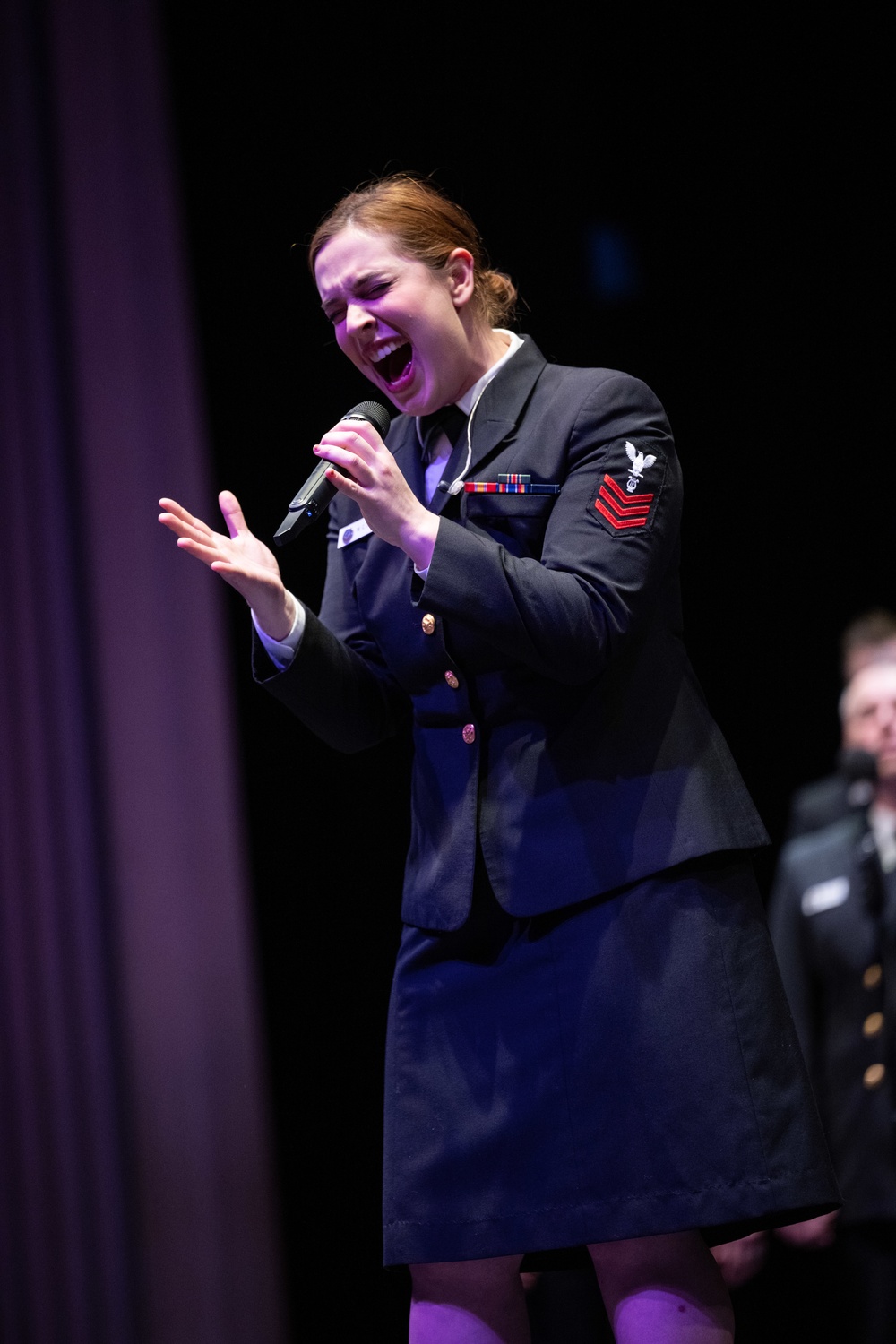 U.S. Navy Band Sea Chanters perform in Everett