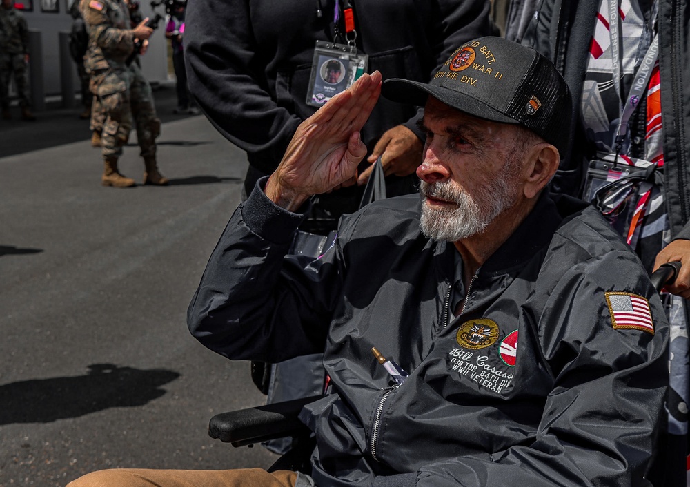 WWII Veterans return to Normandy on 78th Anniversary of D-Day