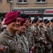 Ceremony held in the town square of Carentan in honor of WWII Veterans